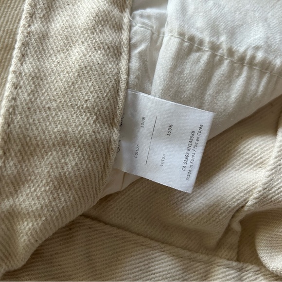 Oak + Fort Canvas Cropped Pants - Picture 4 of 4